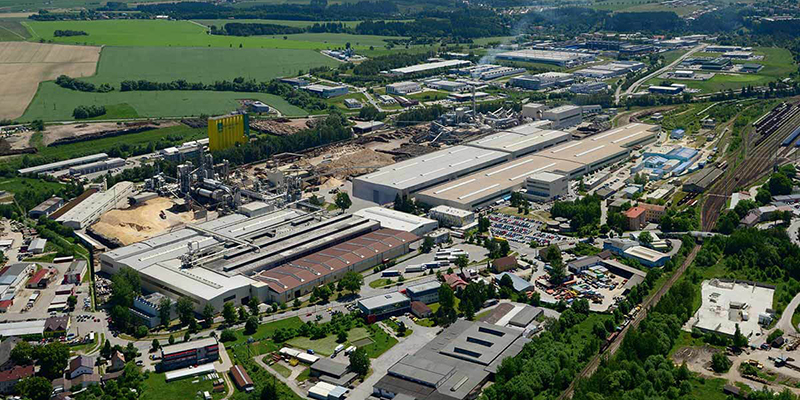 Image of a factory that creates practical and authentic laminate with installation