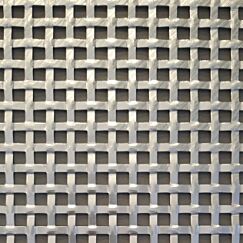 1000mm x 665mm x 0.8mm Corso Silver Anodised Radiator Grill
