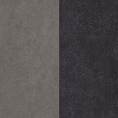 4100mm x 640mm x 8mm F487 / F490 Grey Sparkle Grain / Black Sparkle Grain Splashback