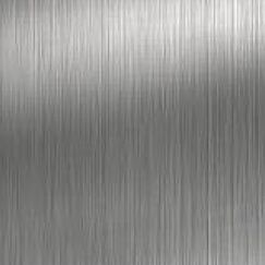 3050mm x 1220mm x 18mm Brushed Stainless Steel Seres Acrylic