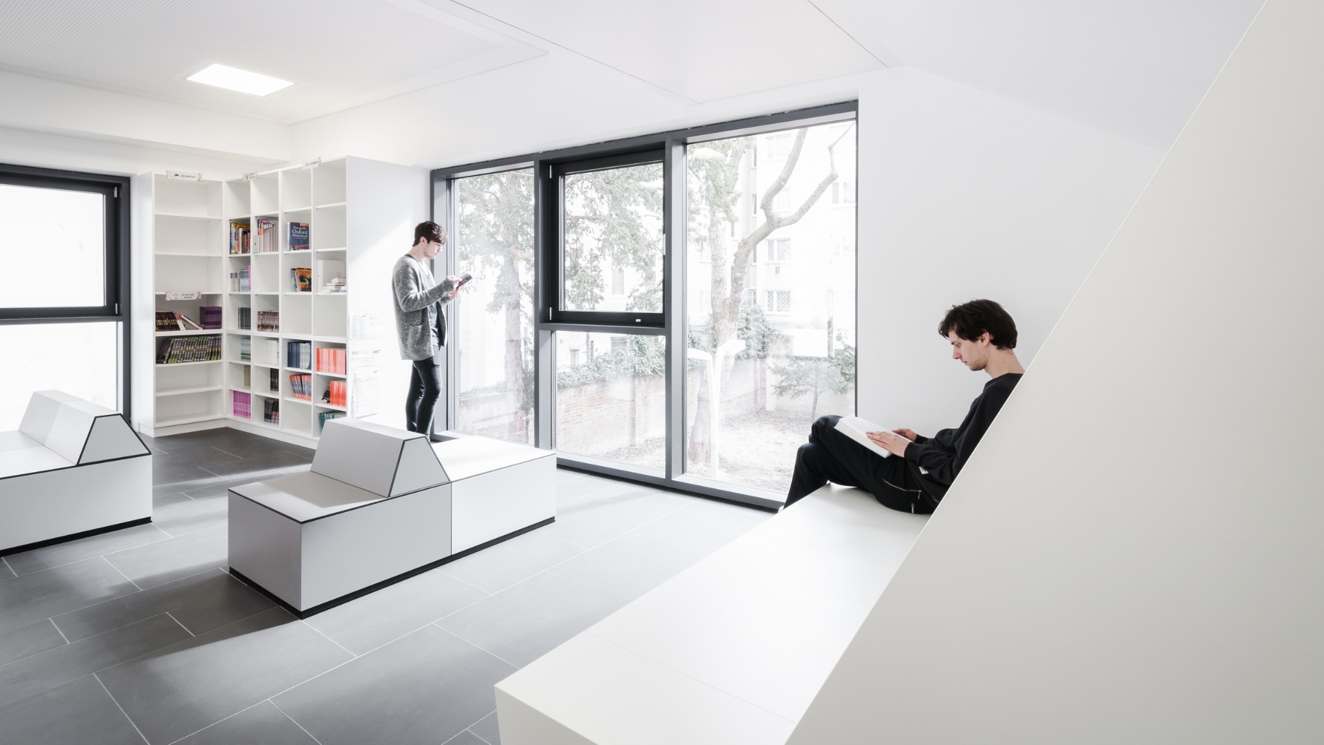 Image of fundermax architectural phenolic resin panels in situ
